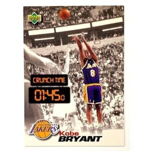 Kobe Bryant 1997‎ "Crunch Time" Card - Excellent Condition!
